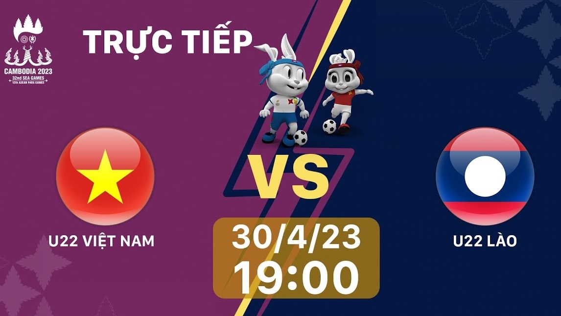 Link xem trực tiếp U22 Việt Nam vs U22 Lào bóng đá nam SEA Games 32